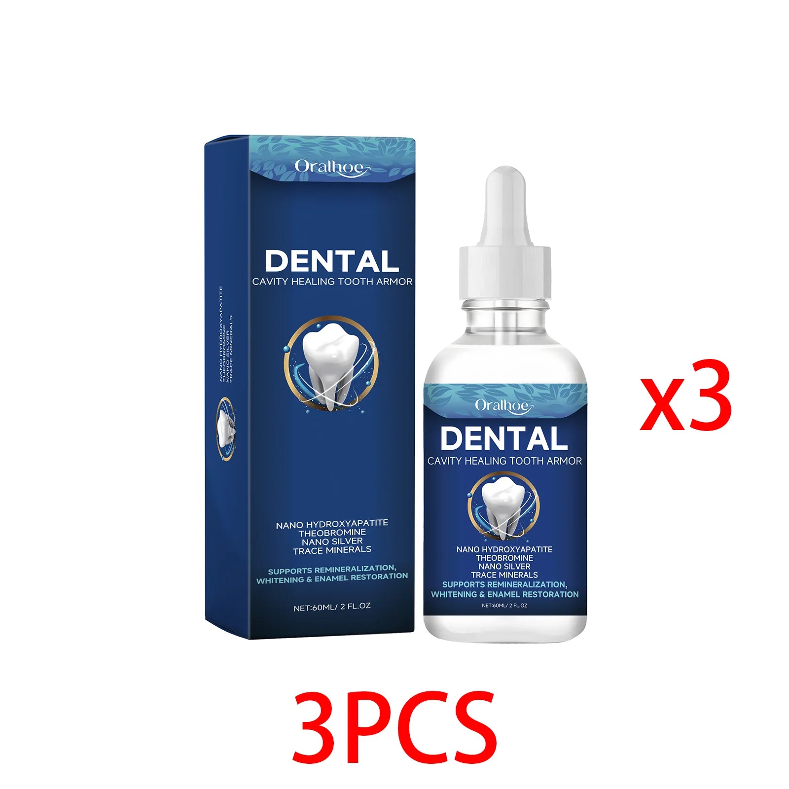 Dental Care Liquid Lasting Freshing Breath Deep Cleaning Oral Hygiene Removes Stains Teeth Brightening Serum Gum Care Essence